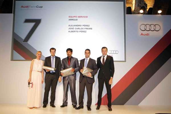 Audi Twin Cup reconoce el trabajo de Arrojo.
