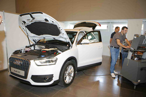Prueba final de Audi Twin Cup.