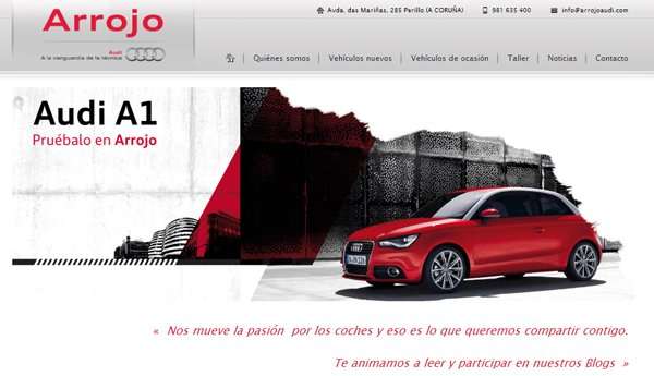 Web Arrojo | Concesionario Oficial Audi