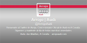 Arrojo en Twitter | Audi Galicia Arrojo en Twitter | Audi Galicia