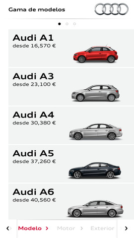 Visión configurador | Concesionario Oficial Audi Visión configurador | Audi Ocasión
