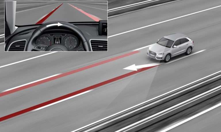 Audi Active Lane Assist, mantén la dirección correcta.