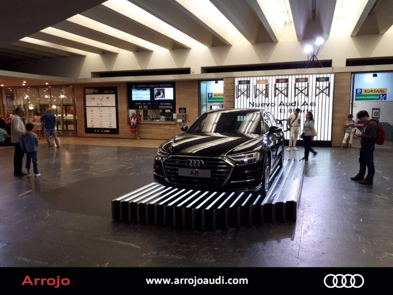 El nuevo Audi A8, la gran estrella en el Festival de San Sebastián