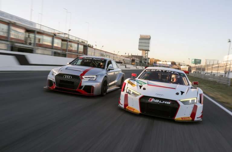 Audi driving experience: turno para los cursos Sportscar con los modelos más deportivos.