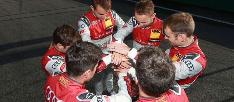 Pilotos entusiasmados por el motor turbo de Audi en el DTM