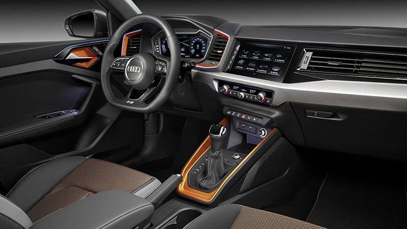 Audi A1 citycarver interior