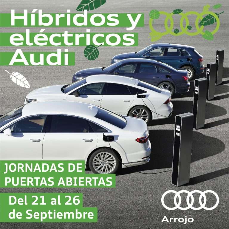 Ven a conocer nuestra gama de vehículos híbridos y eléctricos Audi