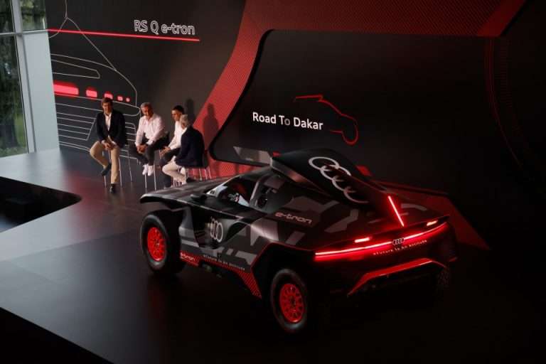 Audi RS Q e-tron en el Rally Dakar