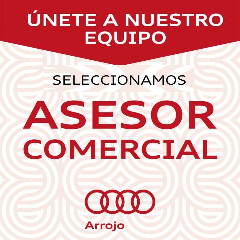Arrojo selecciona Asesor Comercial