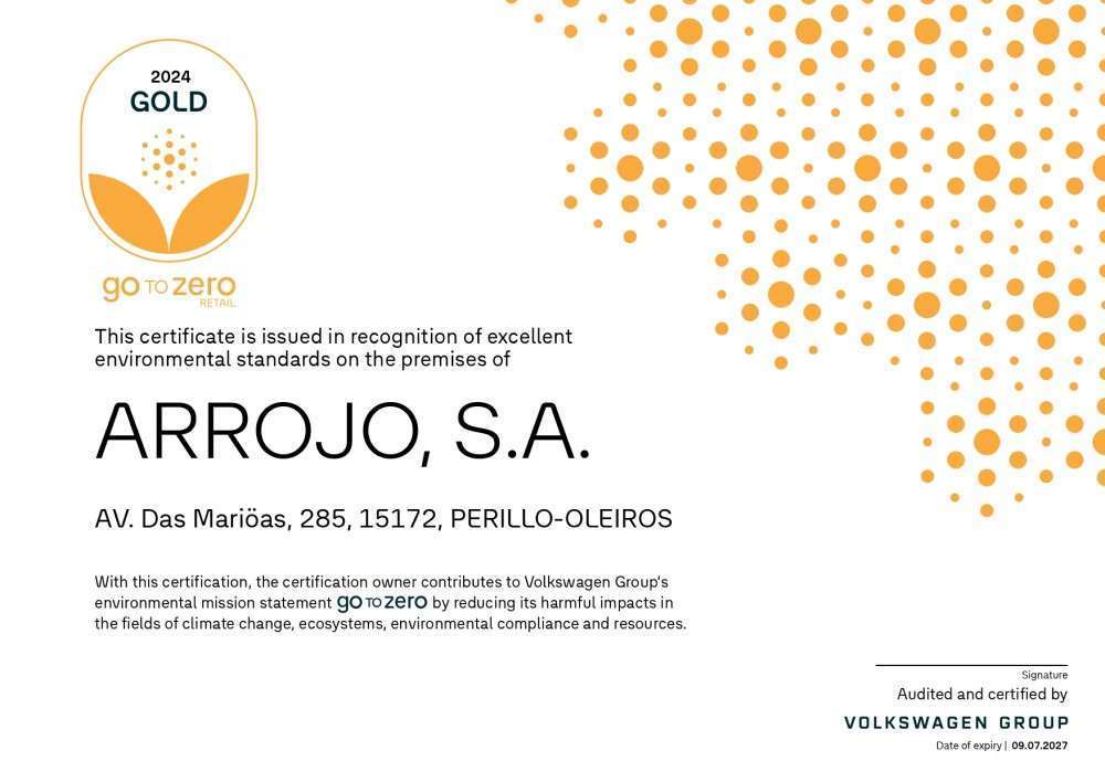 Imagen del certificado Go to zero.