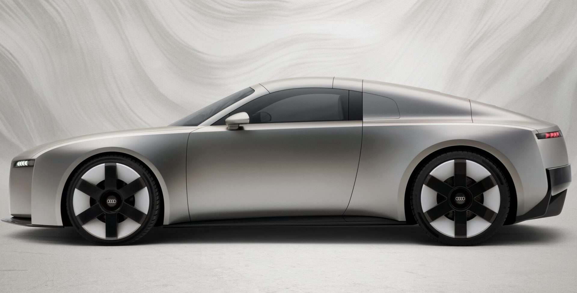 Vista la teral del nuevo Audi Concept C