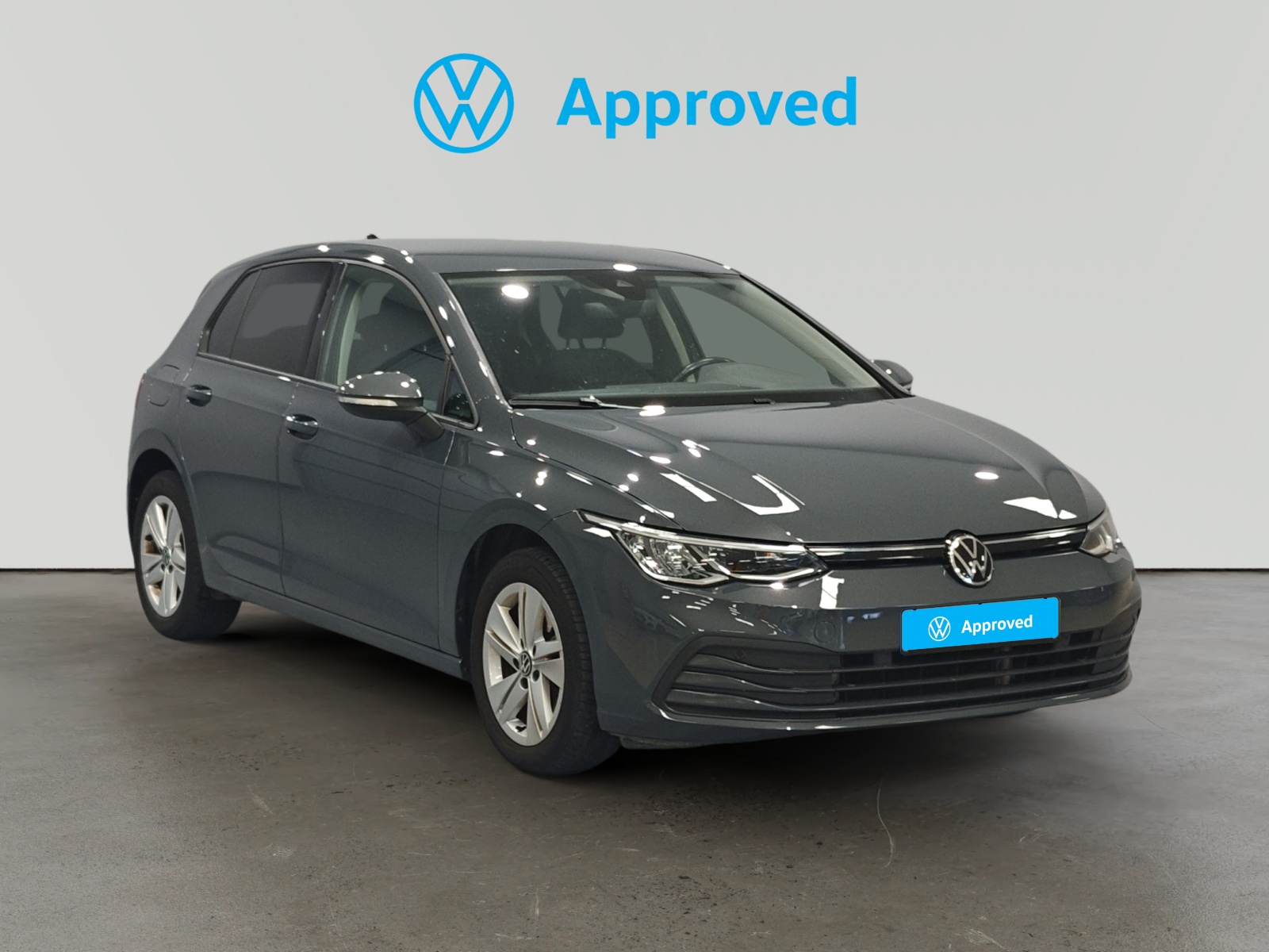 Volkswagen Golf familiar aprobado azul oscuro