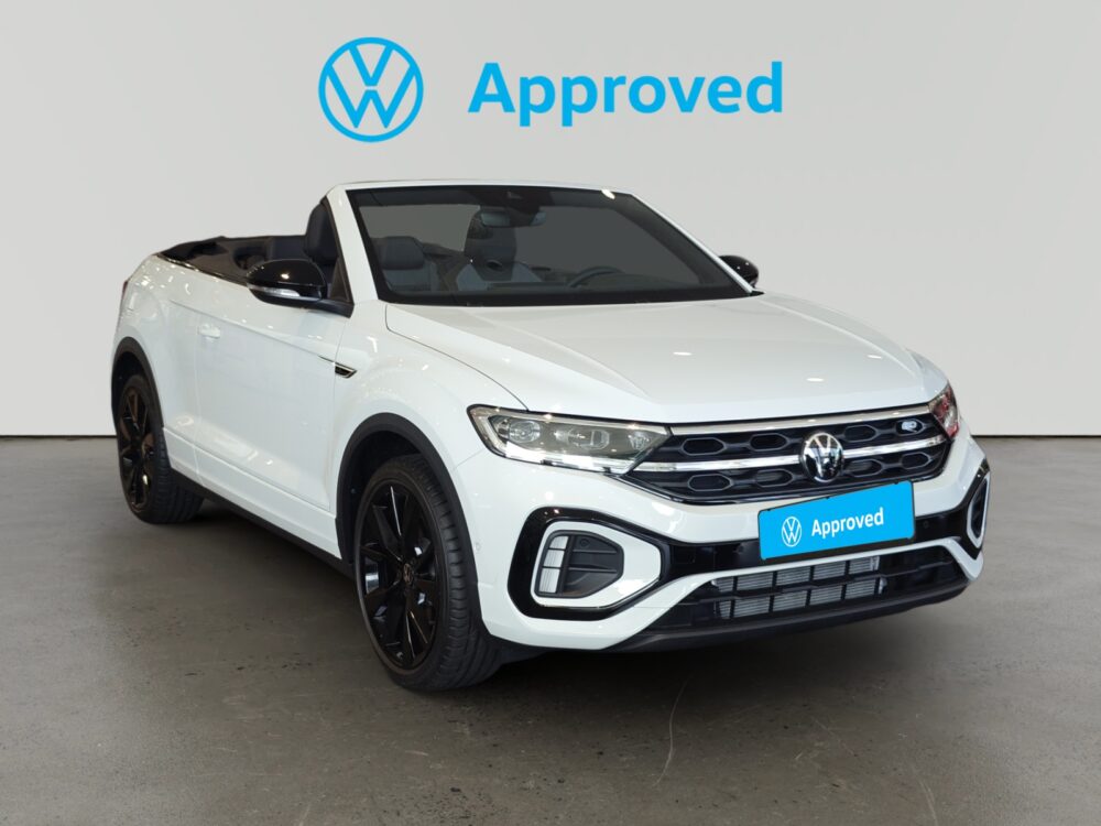 Volkswagen T-Roc Cabrio blanco convertible aprobado Volkswagen
