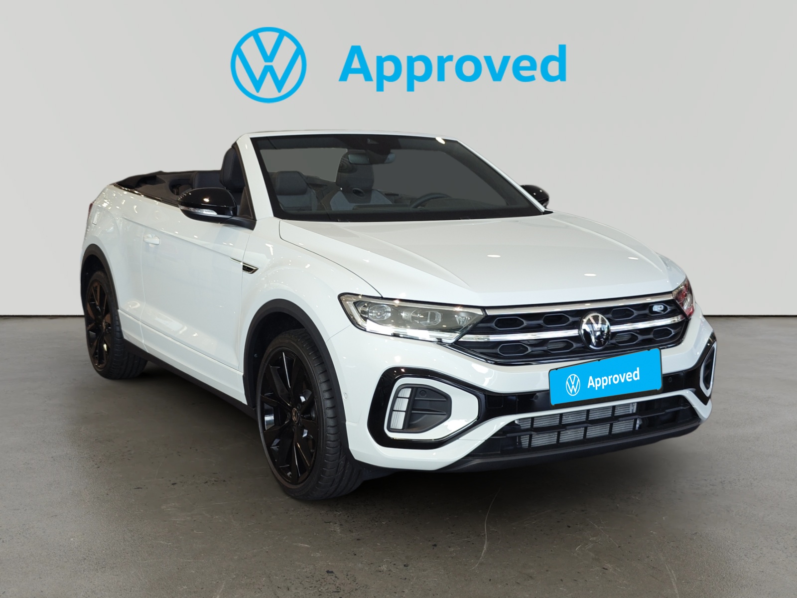 Volkswagen T-Roc Cabrio blanco convertible aprobado Volkswagen