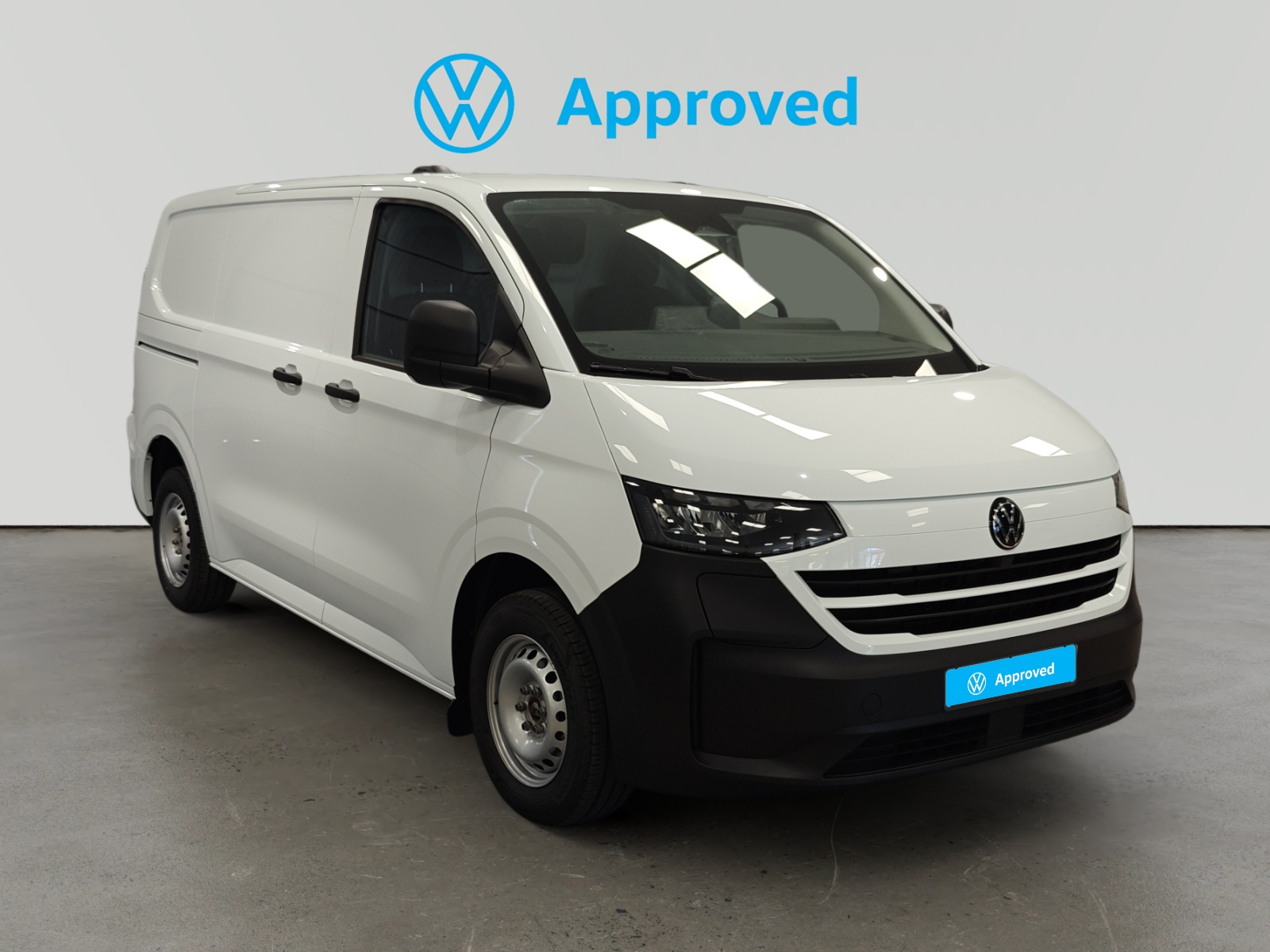 Volkswagen Transporter furgón blanco de batalla corta certificado Approved